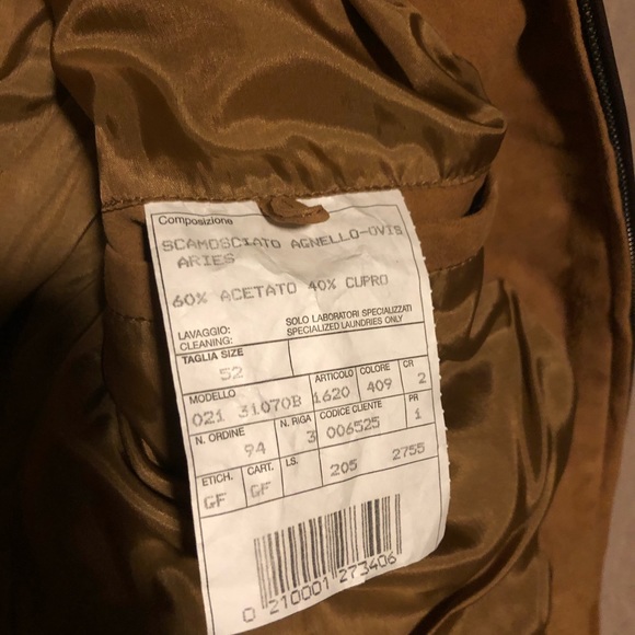 Gianfranco Ferre leather biker jacket new w/o tags